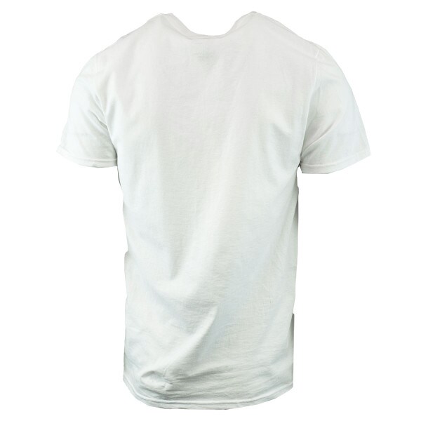 Utah State Aggie Bull Distressed T-Shirt white